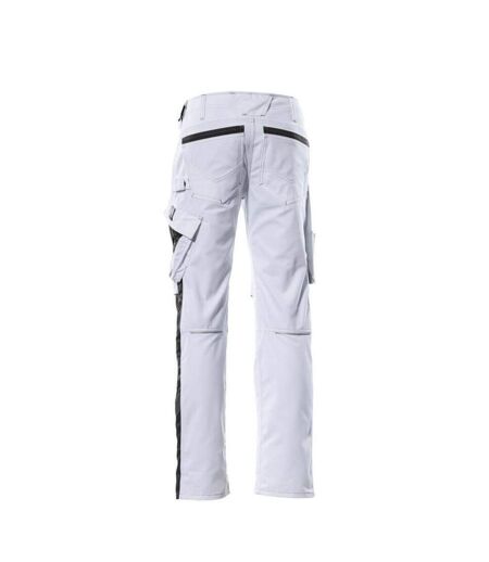 Blanc Anthracite Foncé Mascot