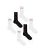Lot De 6  Chaussettes Homme Noir Blanc Hugo Boss-2