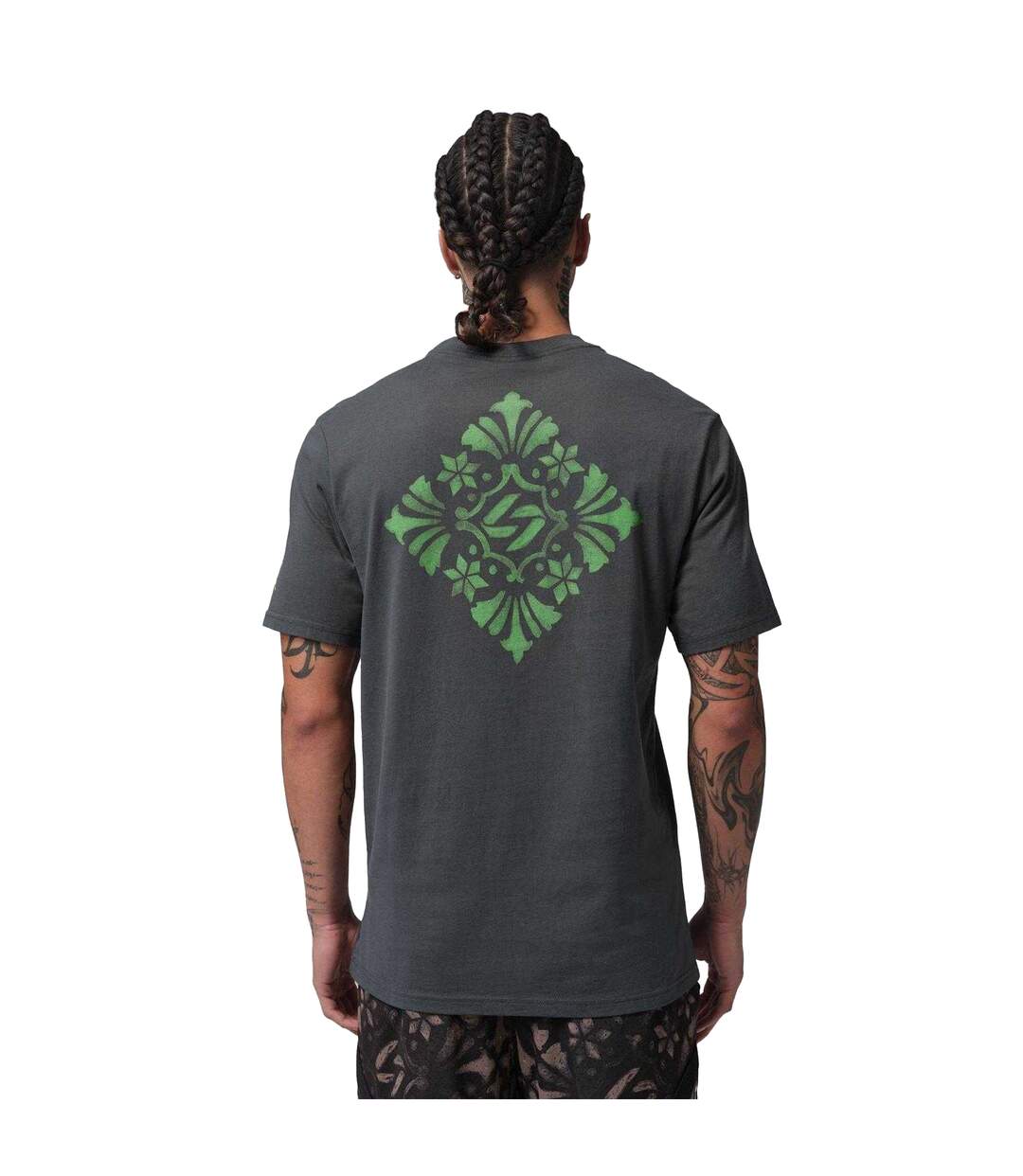 Mens Air Jordan Luka Gfx T-shirt Anthracite Lime Nike-3