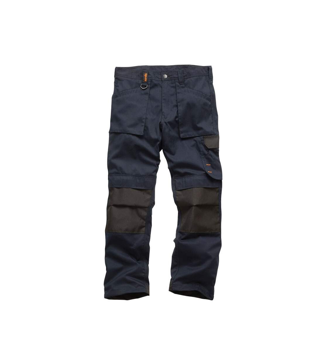 Pantalon De Travail Homme Bleu Marine Scruffs-1
