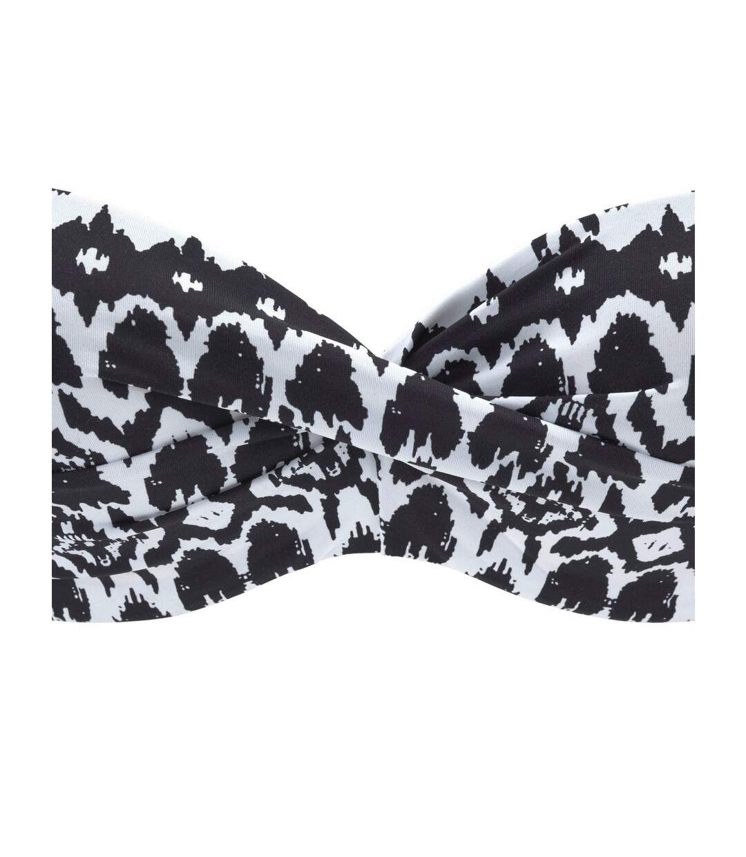 Ensemble 2 pièces bikini bandeau noir Lascana-4