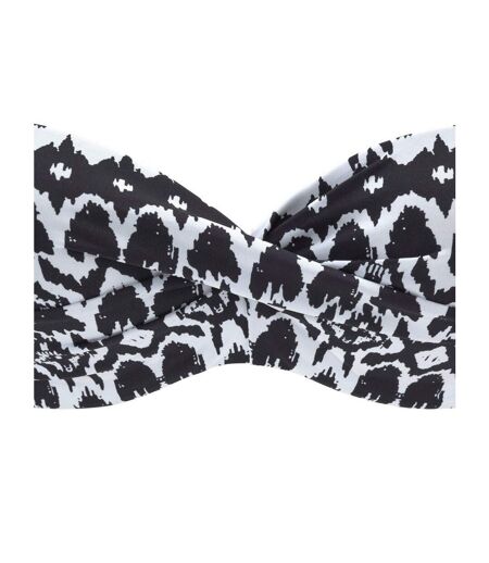 Ensemble 2 pièces bikini bandeau noir Lascana