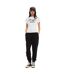 T-shirt femme moulant col rond print glitter devant Lucy Vondutch-4