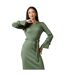 Robe mi-longue femme vert kaki Principles