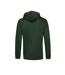 B&C Mens Organic Hooded Sweater (Forest Green)
