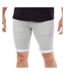 Short gris clair/blanc homme paname brothers florence-1