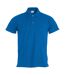 Polo Basic Homme Bleu Roi Clique-1