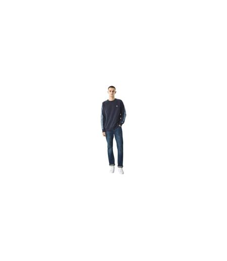 Mens Paisley Regular Raglan Sweatshirt Navy Pretty Green