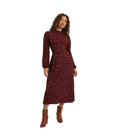 Robe mi-longue femme pourpre Dorothy Perkins