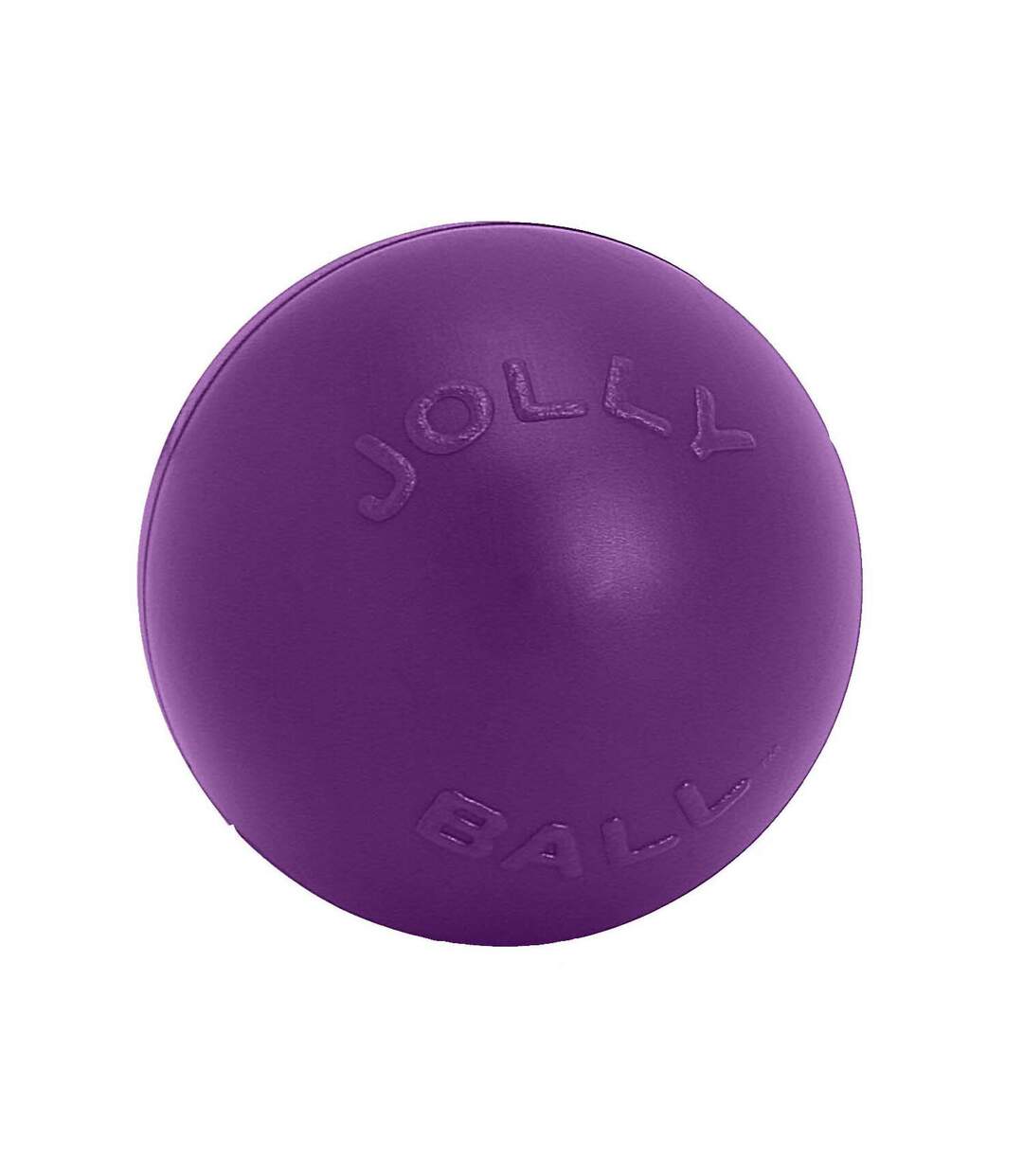 Push-n-play dog ball 10in purple Jolly Pets-1