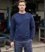 CHALLENGER PARFAIT2 — Sweat molleton bleu : chaleur 320 g et résistance-5