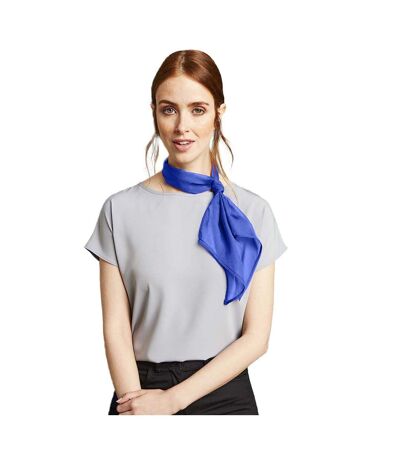Foulard De Travail Femme Taille Unique Bleu Roi Premier