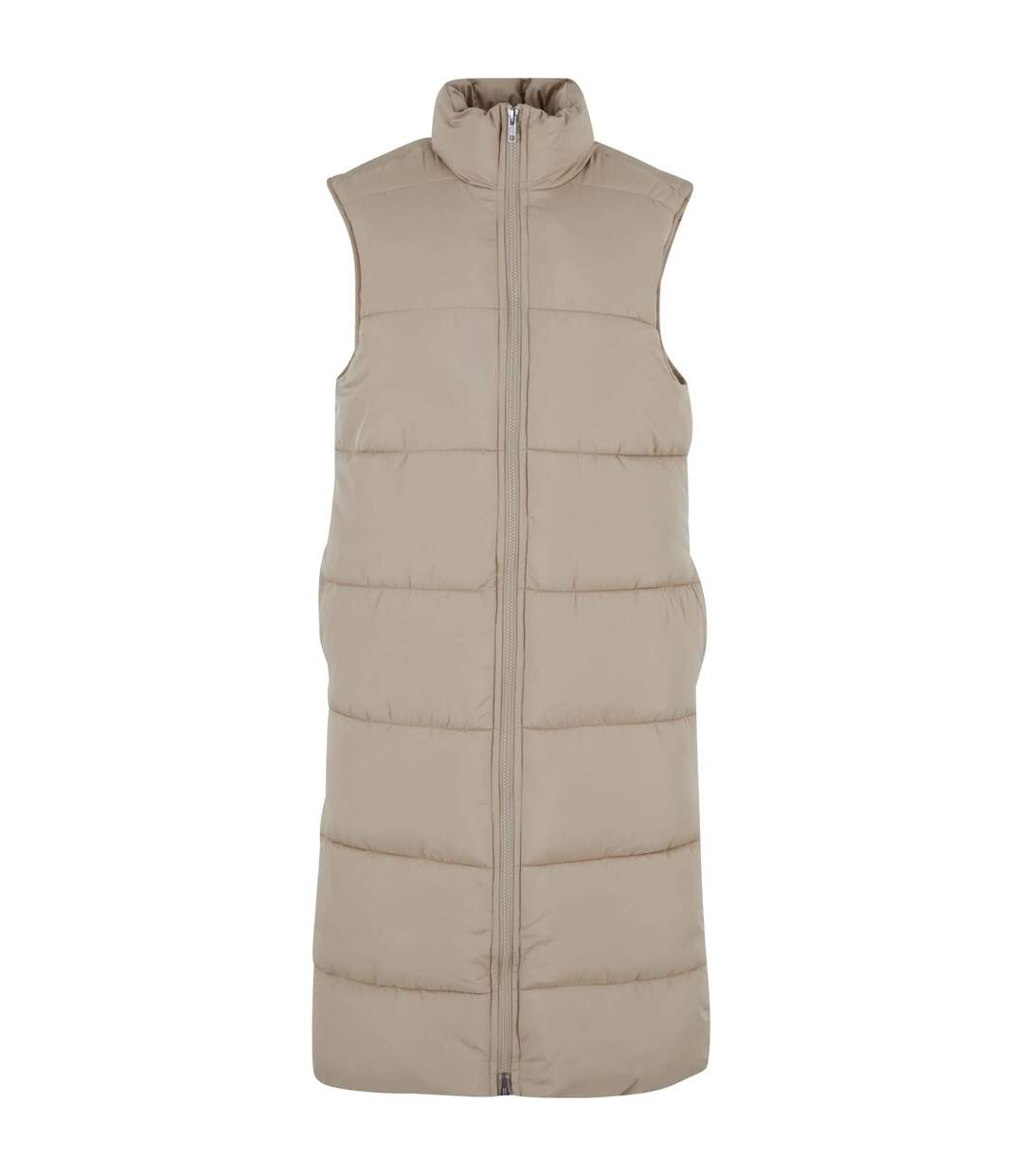 Doudoune Sans Manches Femme Beige Urban Classics-1