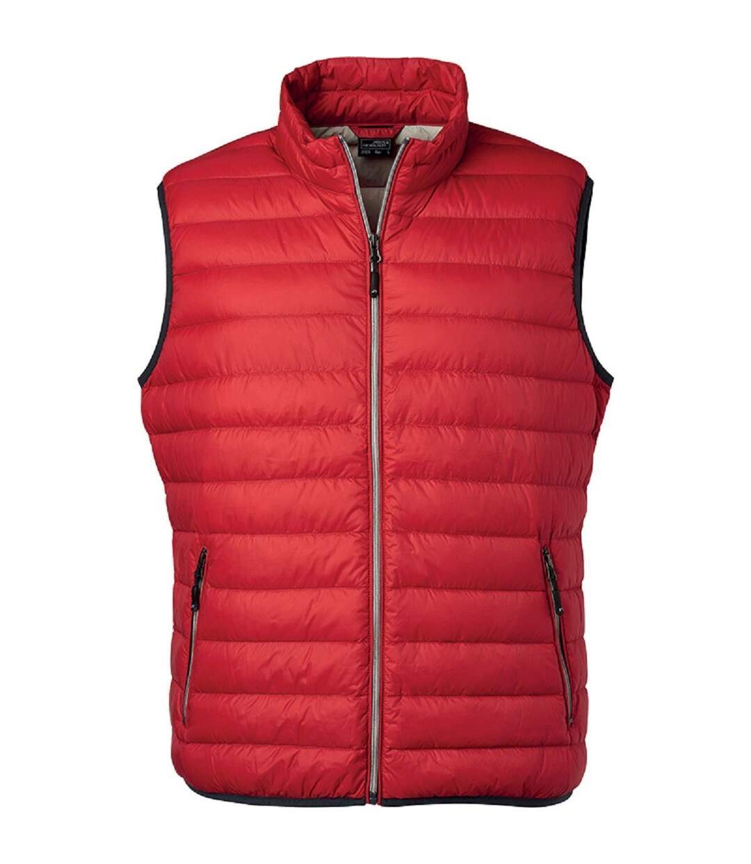 Bodywarmer duvet - JN1138 - rouge - Homme