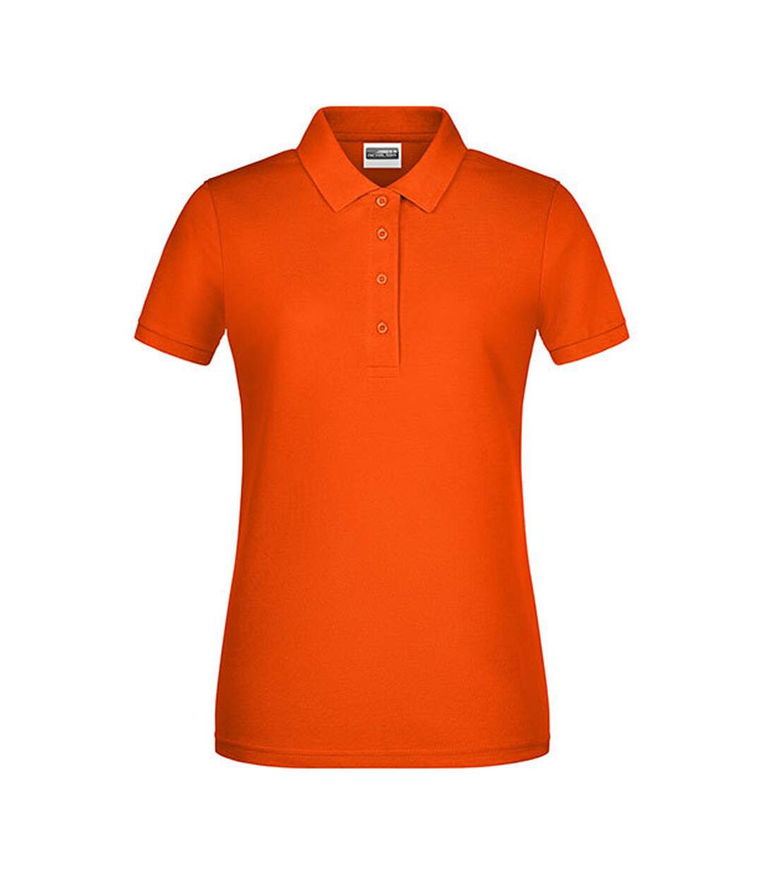 Polo Basic Femme Orange Foncé James And Nicholson-1