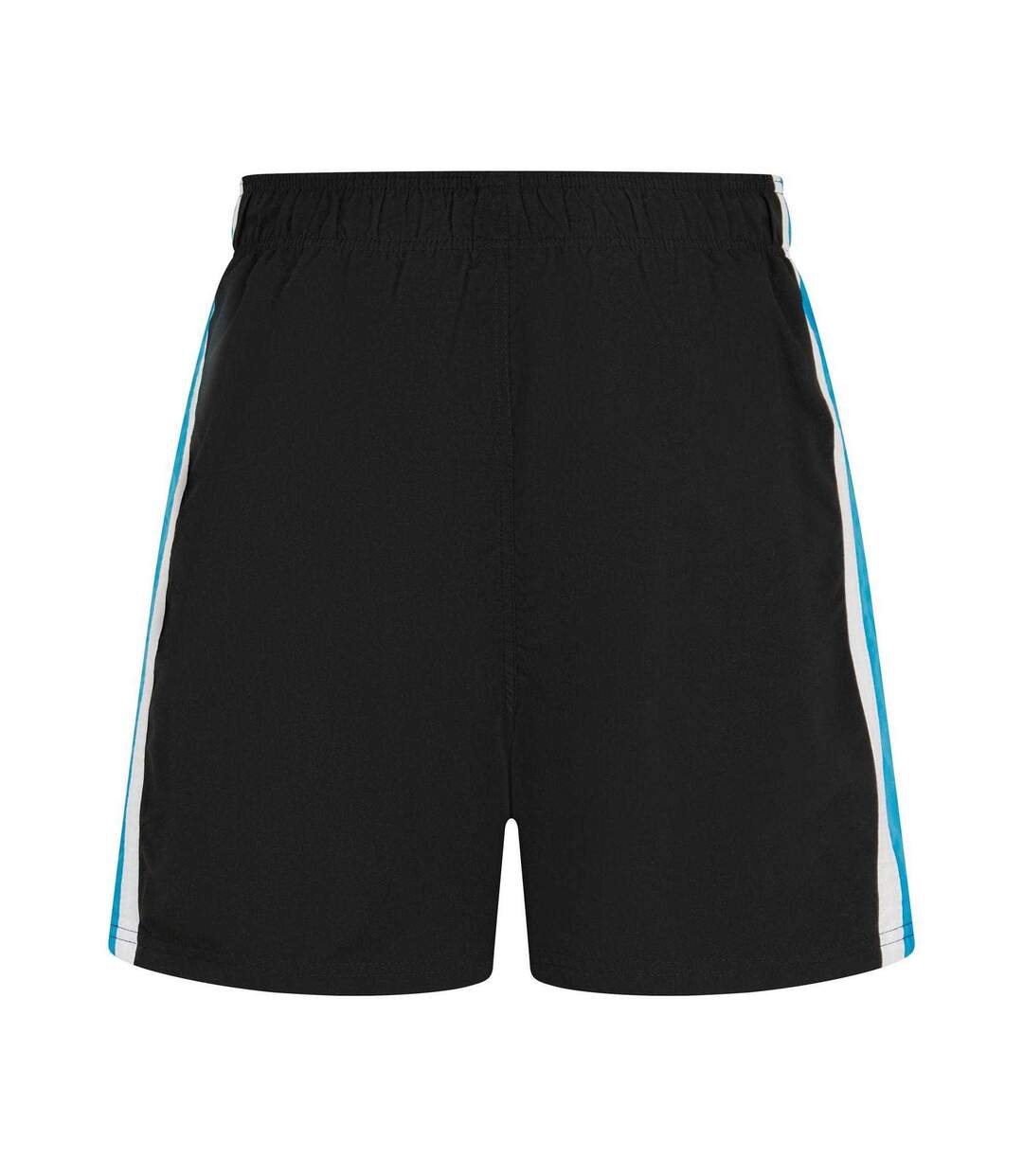 Mens Side Stripe Swim Shorts Black Zoggs-2
