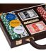 Mallette de Poker Jule 30cm Marron-3
