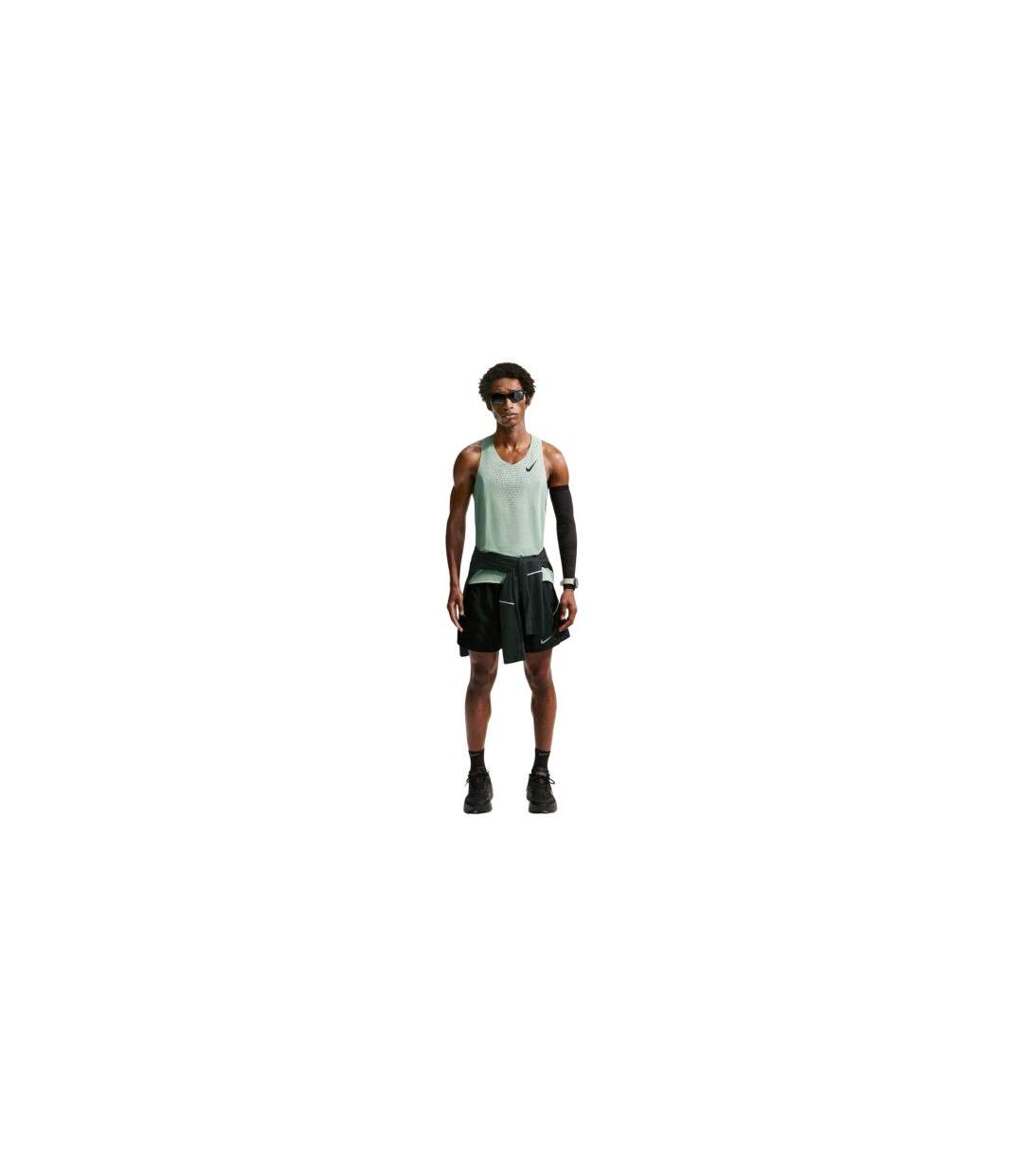 Débardeur Aero Swift Homme Vert Nike-1