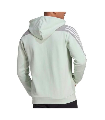 Sweat Vert Clair Homme Adidas M Fi 3s Fz - S