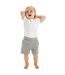 Short essential enfant gris chiné chiné Babybugz-3