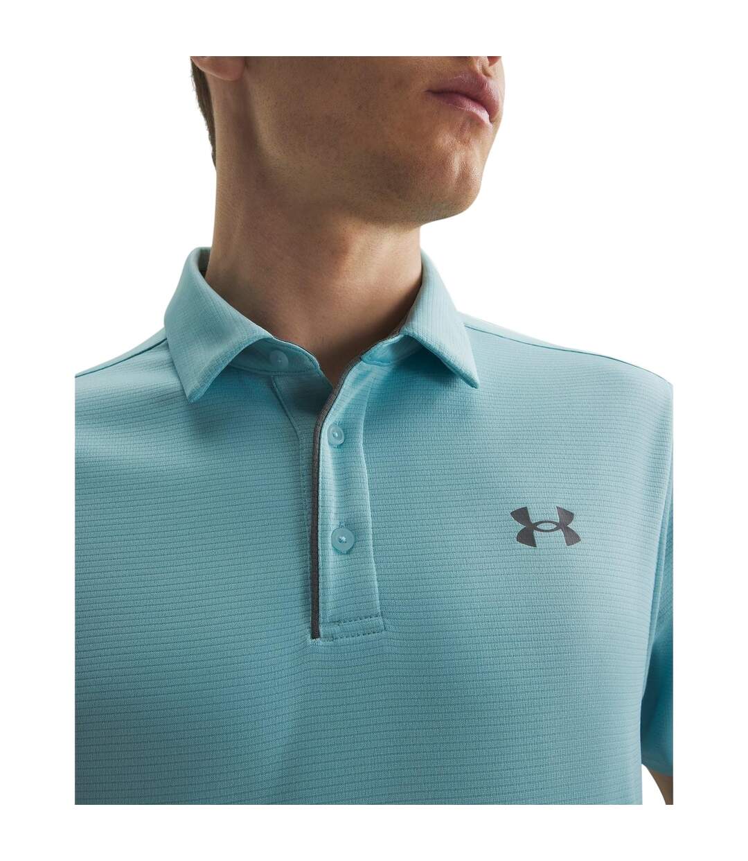 Polo Motif/style Tech Homme Bleu Brumeux Under Armour-3