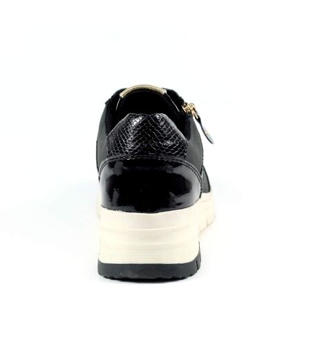 Baskets sammy femme noir Lunar