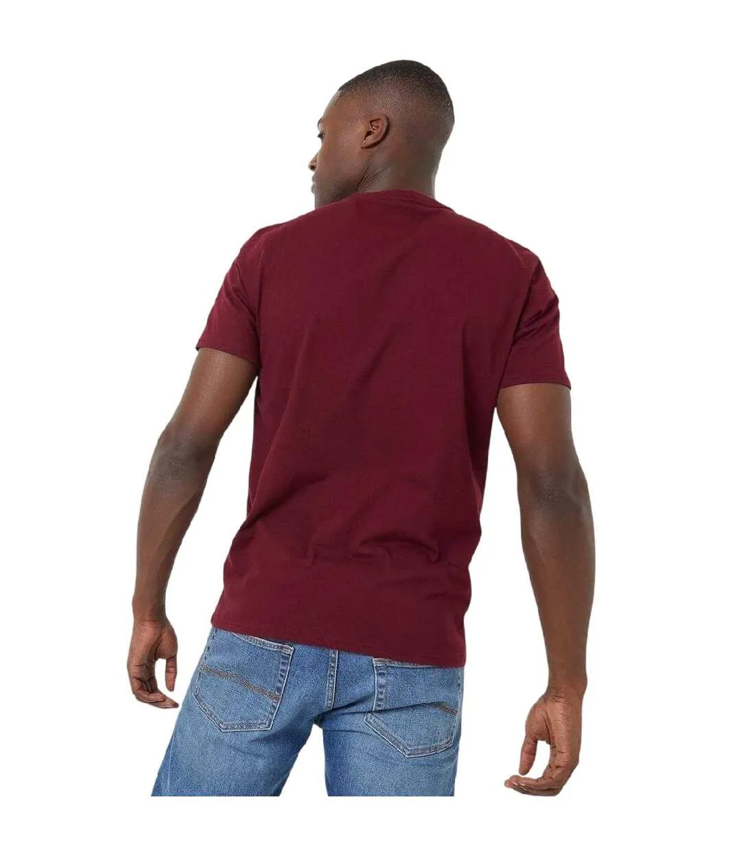 T-shirt Motif/style Logo Sandleford Homme Prune Jack Wills-2