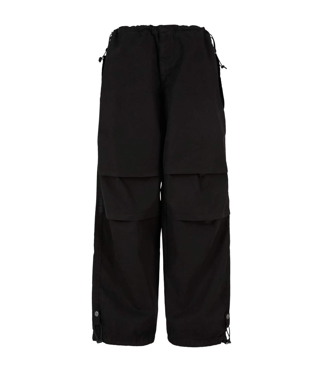 Pantalon Motif/style Parachute Femme Noir Urban Classics-1