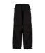 Pantalon Motif/style Parachute Femme Noir Urban Classics-1