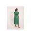 Robe midi plissée et ceinture ISALA - Dona X Lisa-2