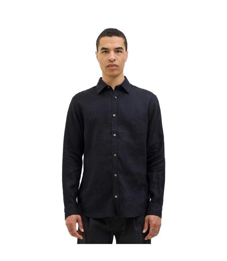 Mens Linen Shirt Black Jack And Jones