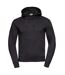 Sweat À Capuche Authentic Homme Noir Russell-1