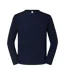 Unisex Adult Iconic 195 Long-sleeved T-shirt Deep Navy Fruit Of The Loom-1