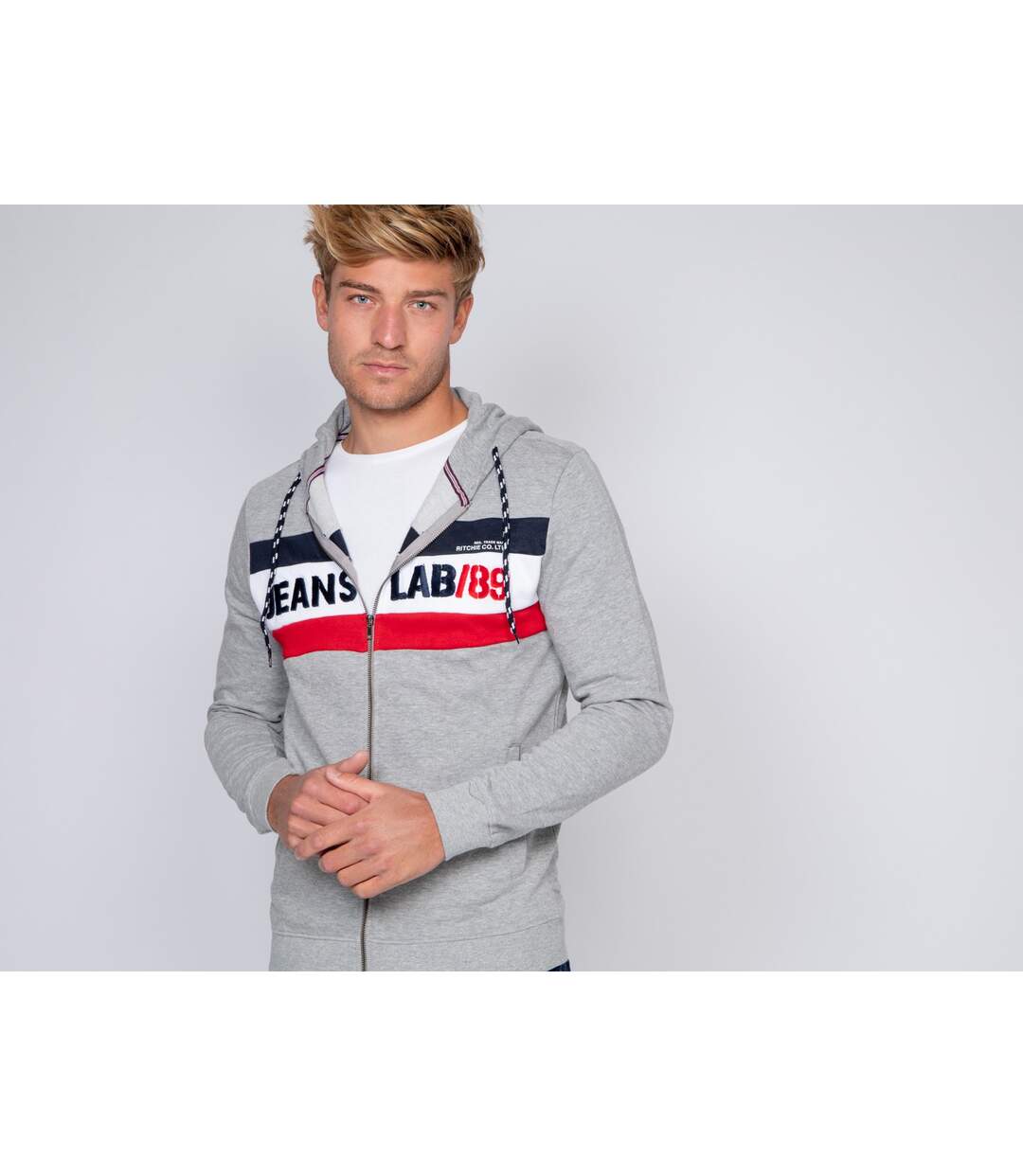 Sweat zippé capuche WAKOU-3