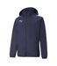 Mens Teamliga Colour Block Anorak Peacoat Black Puma-1