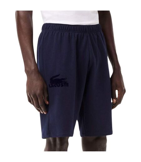 Mens Loungewear Fleece Shorts Blue Lacoste