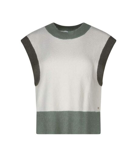 Pull blanc/vert femmeteddy smith silvia