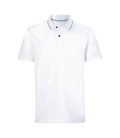 Polo homme blanc NEOBLU