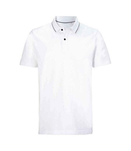 Polo homme blanc NEOBLU