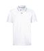 Polo homme blanc NEOBLU