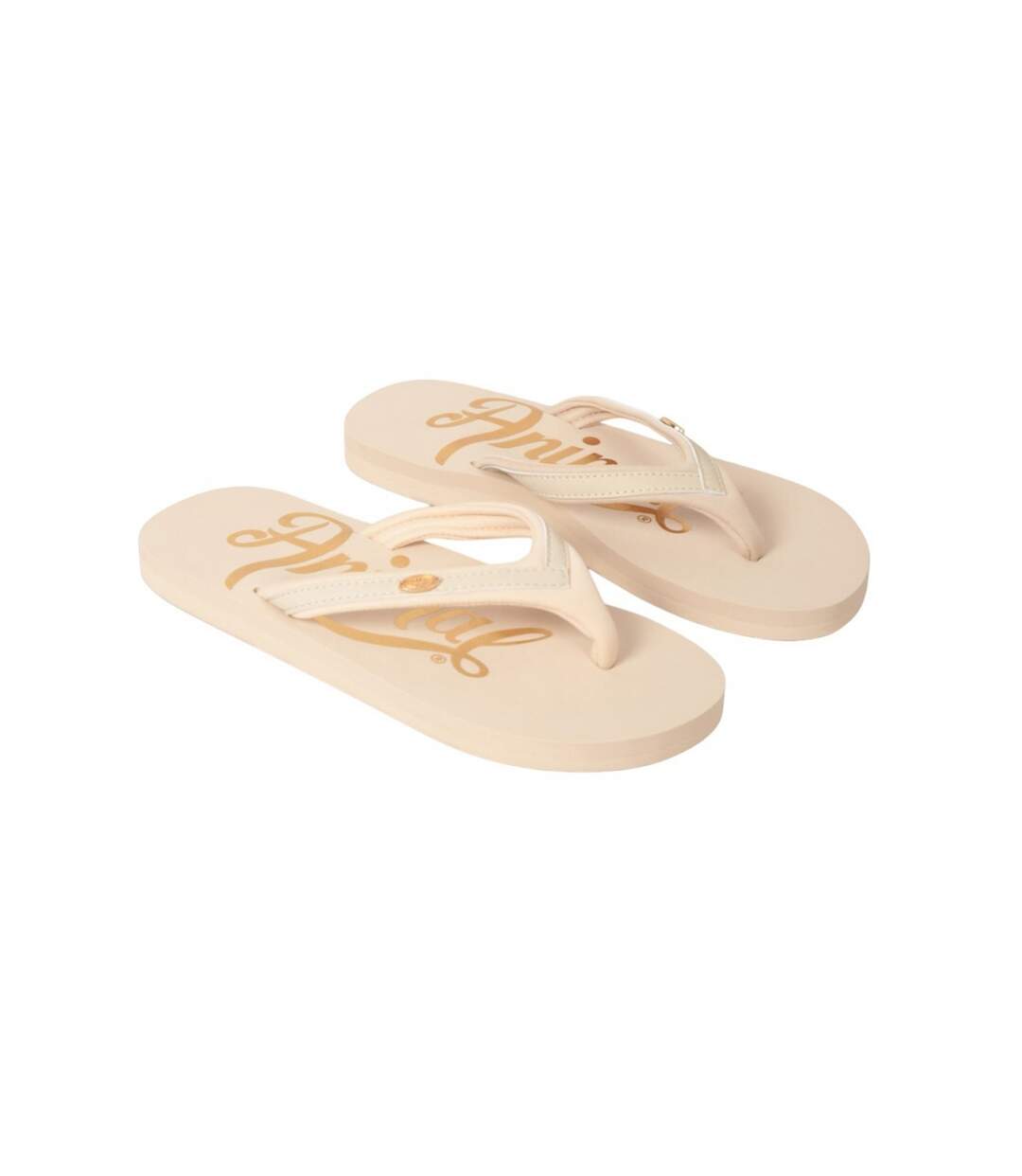 Tongs swish femme beige clair Animal-1