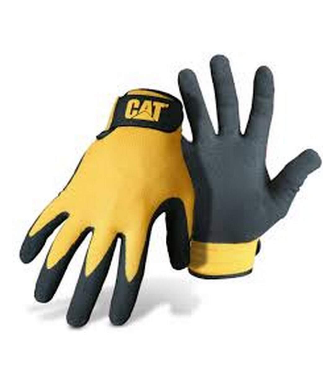 17416 nitrile coated nylon shell gloves / mens gloves / gloves black Caterpillar-3