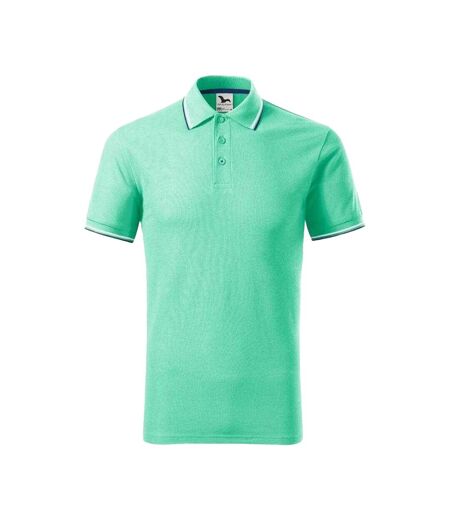 Polo Focus Homme Turquoise Pâle Malfini