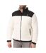 Veste Sherpa Blanche/Noir Homme Paname Brothers VISTA - L