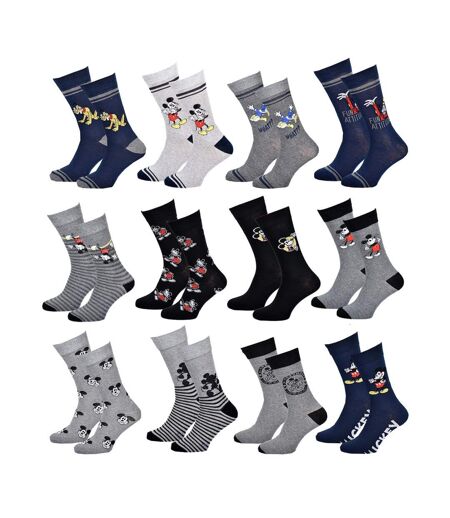Chaussettes Mickey - Pack de 12