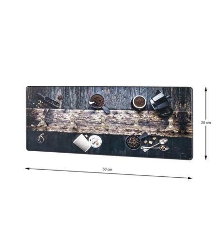 Patère Murale Design Café 50cm Noir