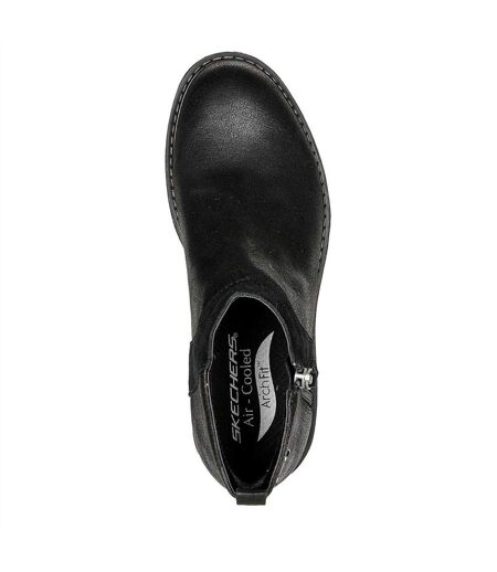 Bottines Femme Noir Skechers