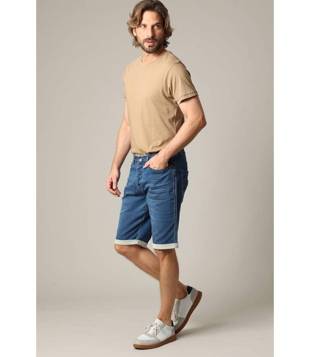 Bermuda en denim pour homme BART-1