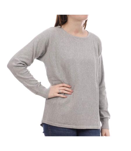 Pull Gris Femme Lee Cooper Oeloa - S