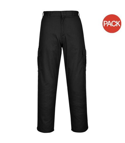 Lot de 2  Pantalon de travail homme noir Portwest